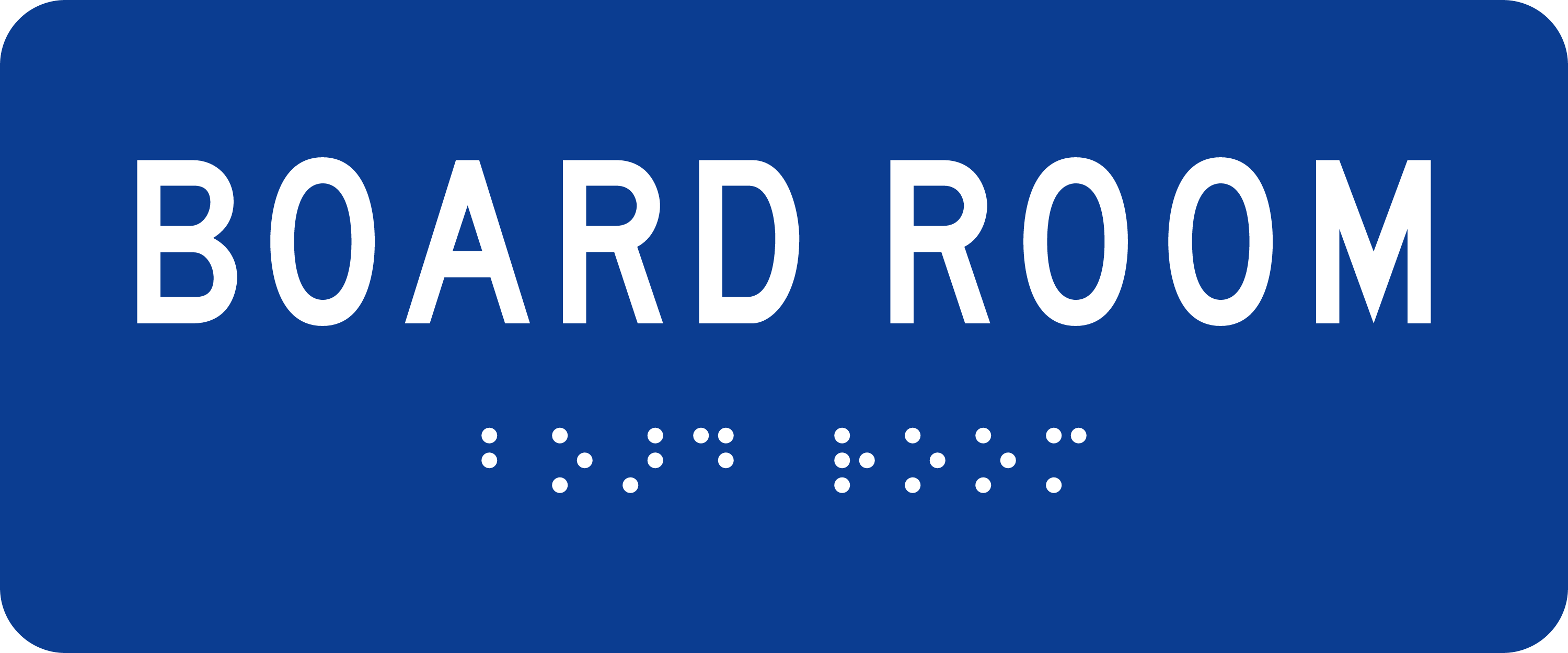 ADA Room Sign: BOARD ROOM sign