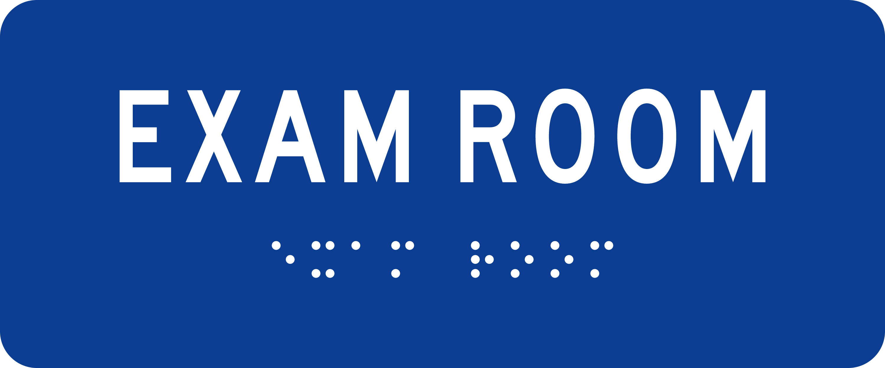 ADA Room Sign: EXAM ROOM sign