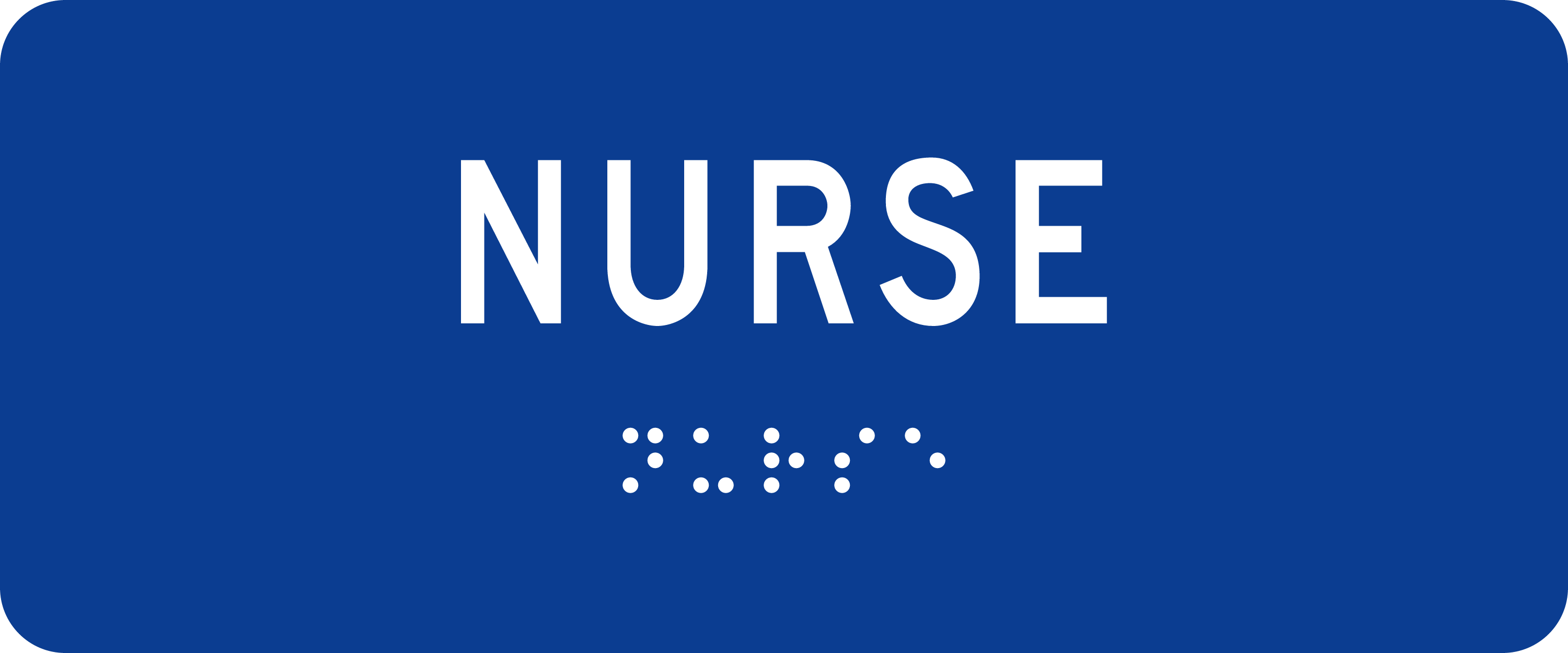 ADA Room Sign: NURSE sign