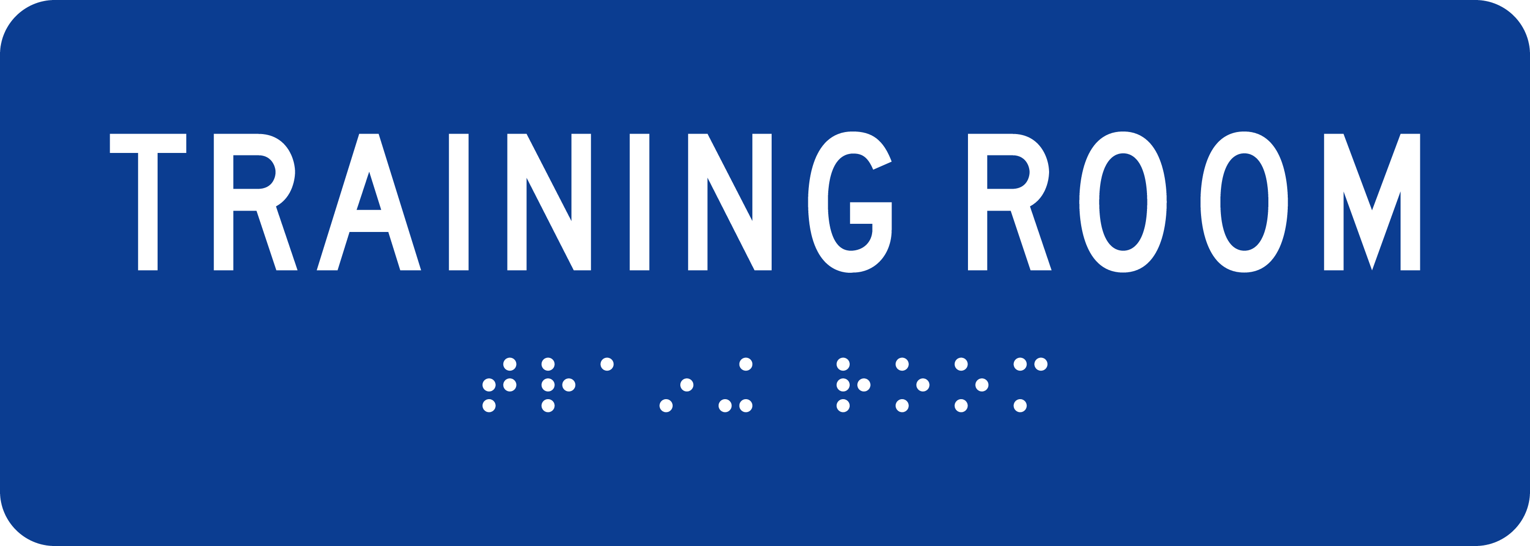 ADA Room Sign: TRAINING ROOM sign
